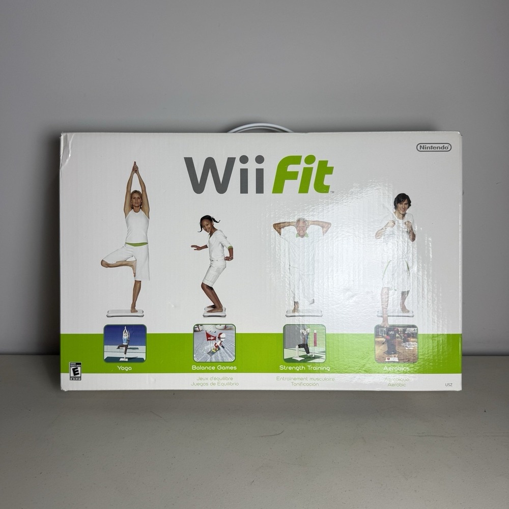 Nintendo Wii Balance Board W/ Original Box Includes Wii Fit Game NEW OPEN BOX